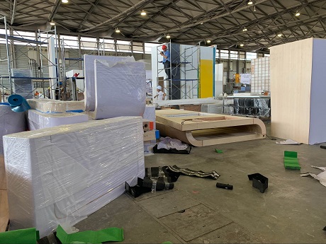 上海橡膠展搭建進(jìn)館中 上海橡膠展搭建進(jìn)館中